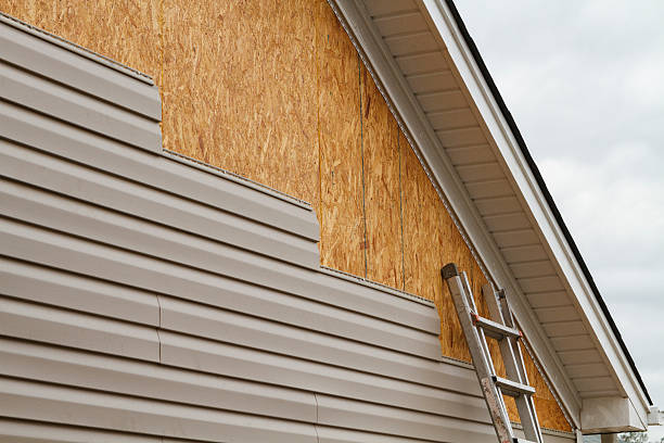 Professional Storm Damage Siding Repair technician working in Fairview, TN
